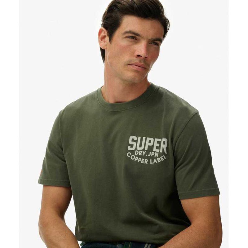 Superdry Work Logo Loose Tee image number 2
